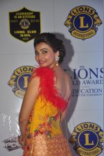 Daisy Shah at the 21st Lions Gold Awards 2015 in Mumbai on 6th Jan 2015
